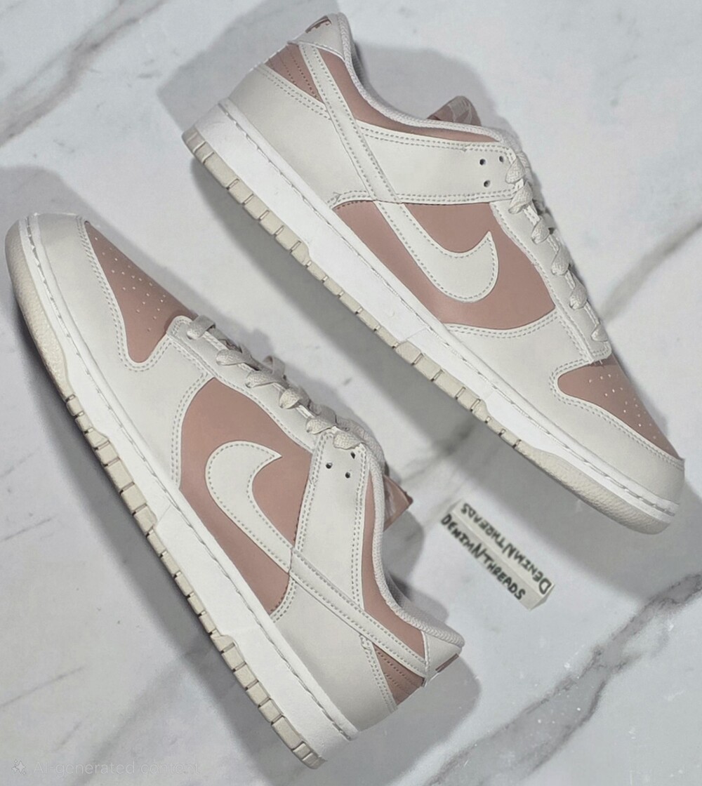 Nike Dunk Low Pink Oxford Sail OFF White 🔥 Mens 10.5 / 12 W Rare NEW IM6572-603